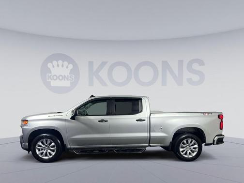 Silver Ice Metallic 2021 Chevrolet Silverado 1500 Custom