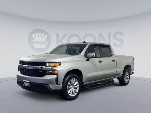Silver Ice Metallic 2021 Chevrolet Silverado 1500 Custom