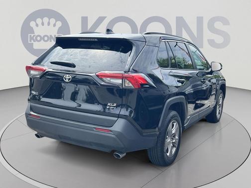 Midnight Black Metallic 2025 Toyota RAV4 Hybrid XLE