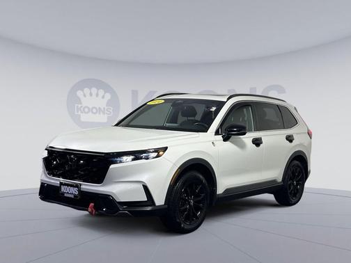 Platinum White Pearl 2024 Honda CR-V Hybrid Sport AWD