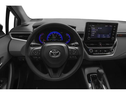 Barcelona Red Metallic 2020 Toyota Corolla Hybrid LE
