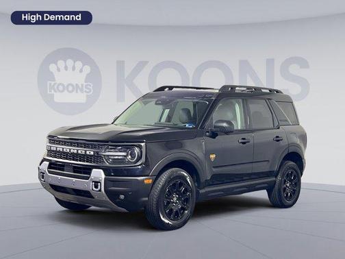 SHADOW BLACK 2025 Ford Bronco Sport Badlands