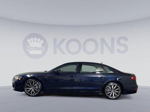 Firmament Blue Metallic 2024 Audi A8 L 55 TFSI quattro Tiptronic