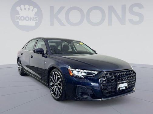 Firmament Blue Metallic 2024 Audi A8 L 55 TFSI quattro Tiptronic