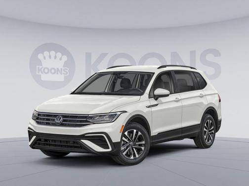 Pure White 2022 Volkswagen Tiguan 2.0T S