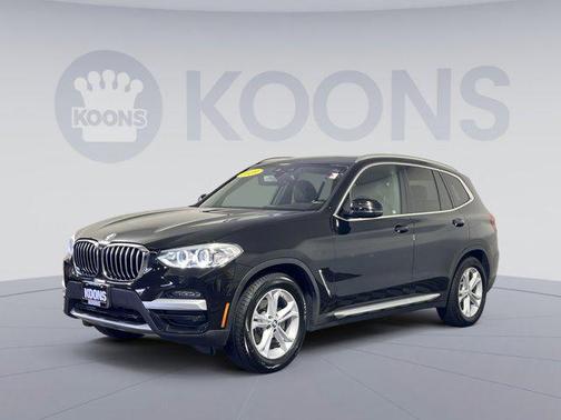 Jet Black 2020 BMW X3 sDrive30i