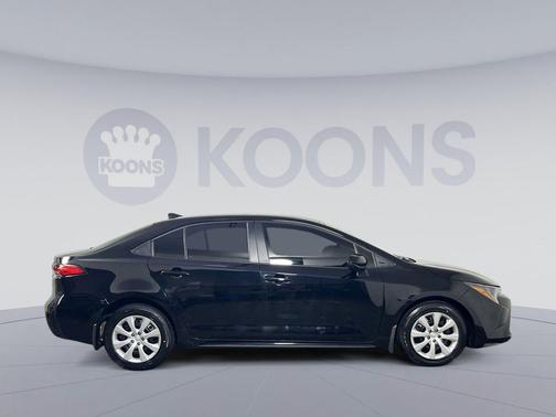 Midnight Black Metallic 2025 Toyota Corolla LE