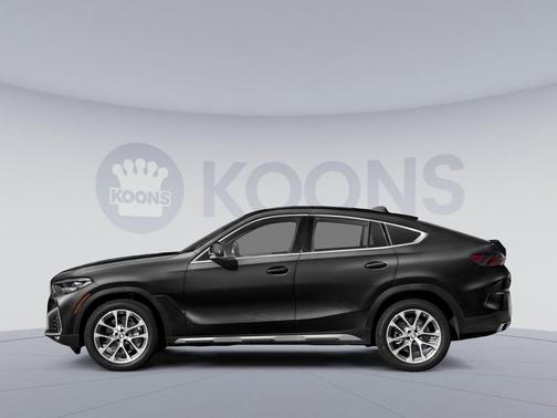 Black Sapphire Metallic 2021 BMW X6 M50i