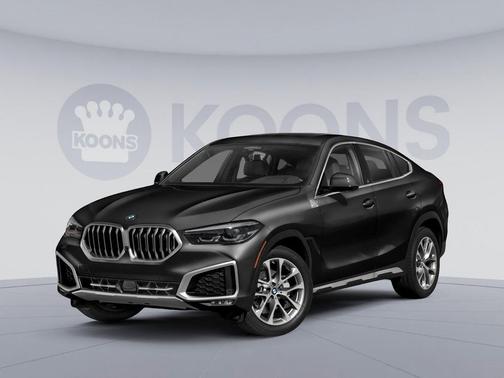 Black Sapphire Metallic 2021 BMW X6 M50i