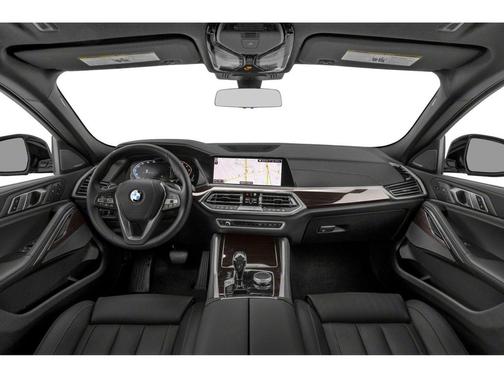 Black Sapphire Metallic 2021 BMW X6 M50i