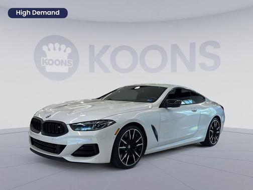 White Metallic 2024 BMW M850 xDrive