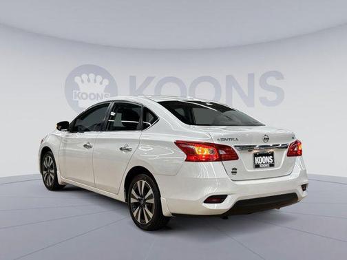 Aspen White 2018 Nissan Sentra SL