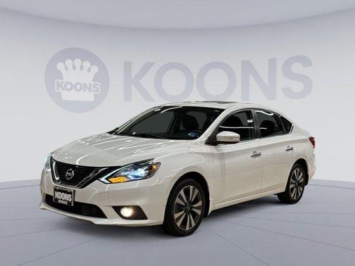 Aspen White 2018 Nissan Sentra SL