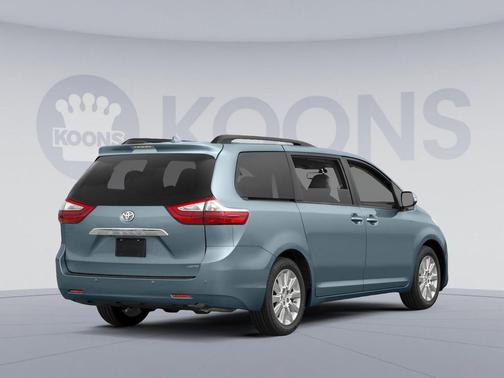 Shoreline Blue Pearl 2016 Toyota Sienna Limited Premium