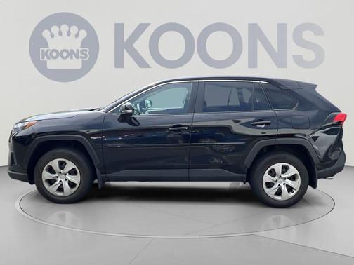 Midnight Black Metallic 2023 Toyota RAV4 LE