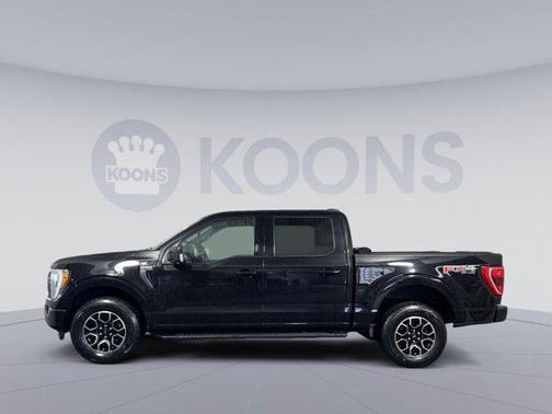 AGATE BLACK 2021 Ford F-150 XLT