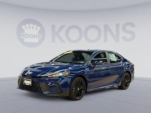 Reservoir Blue 2025 Toyota Camry SE