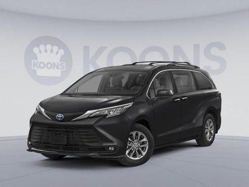 Midnight Black Metallic 2026 Toyota Sienna XLE