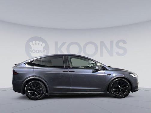 Gray 2022 Tesla Model X Dual Motor All-Wheel Drive