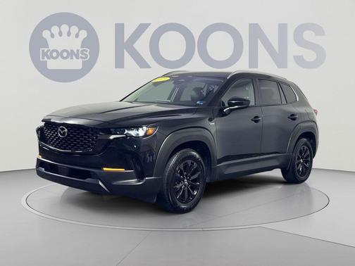 Jet Black Mica 2025 Mazda CX-50 Hybrid Preferred Package