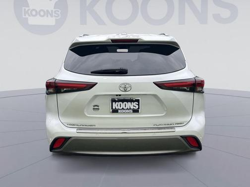 Wind Chill Pearl 2024 Toyota Highlander Platinum