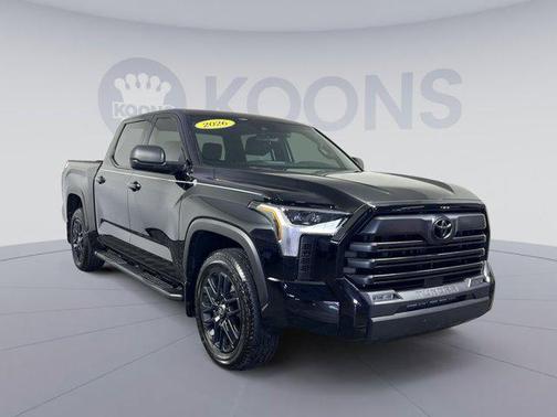 Midnight Black Metallic 2026 Toyota Tundra SR5