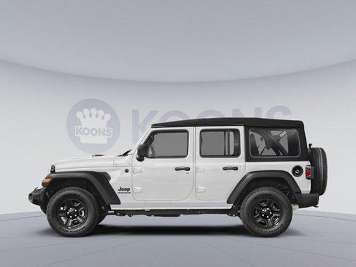 Bright White Clearcoat 2025 Jeep Wrangler 4-Door Sahara 4x4