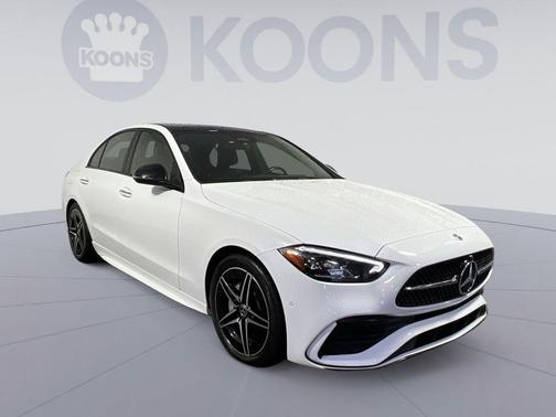 Polar White 2023 Mercedes-Benz C-Class C 300 4MATIC