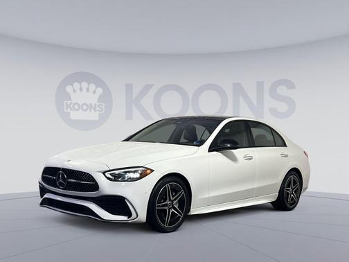 Polar White 2023 Mercedes-Benz C-Class C 300 4MATIC