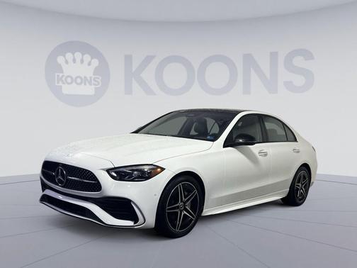 Polar White 2023 Mercedes-Benz C-Class C 300 4MATIC