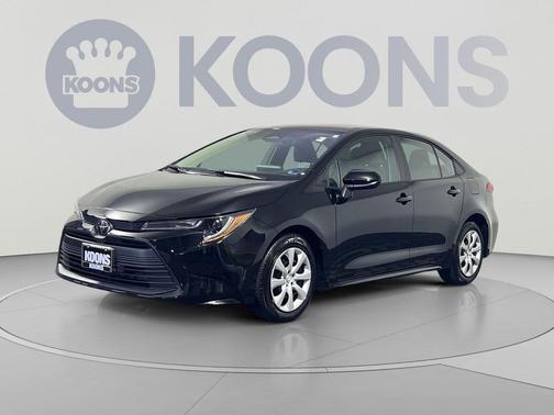 Midnight Black Metallic 2026 Toyota Corolla LE