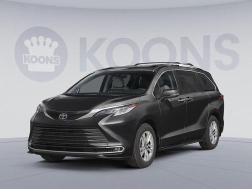 Midnight Black Metallic 2026 Toyota Sienna Limited