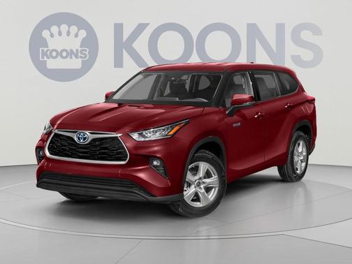 Ruby Flare Pearl 2020 Toyota Highlander Hybrid XLE