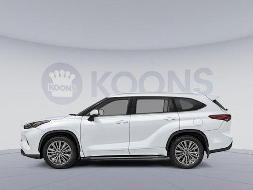 Wind Chill Pearl 2026 Toyota Highlander Hybrid Platinum