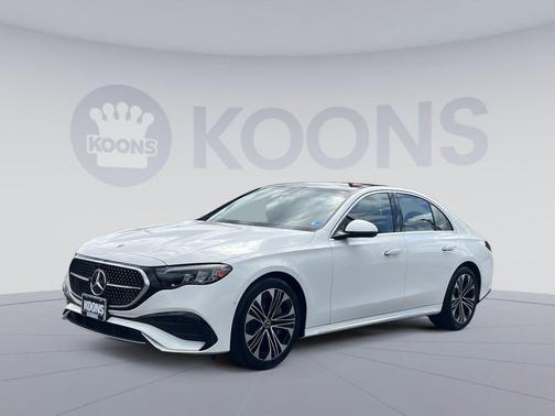 Polar White 2025 Mercedes-Benz E-Class 4MATIC