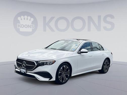 Polar White 2025 Mercedes-Benz E-Class 4MATIC