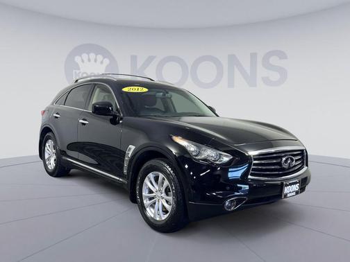 Black Obsidian 2012 INFINITI FX35 Base