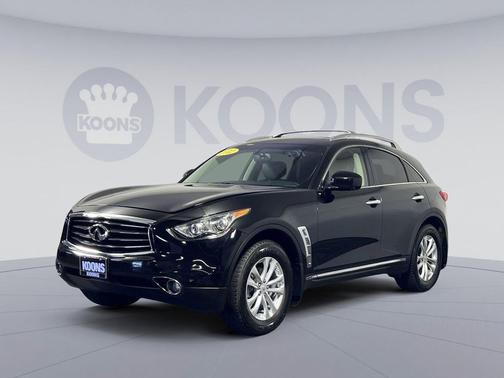 Black Obsidian 2012 INFINITI FX35 Base