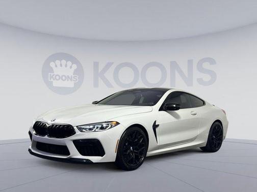 Alpine White 2020 BMW M8 Competition
