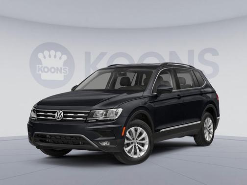 Deep Black Pearl 2021 Volkswagen Tiguan 2.0T SE 4MOTION