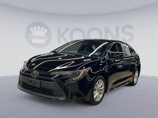 Midnight Black Metallic 2025 Toyota Corolla LE