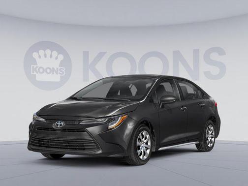 Midnight Black Metallic 2025 Toyota Corolla LE