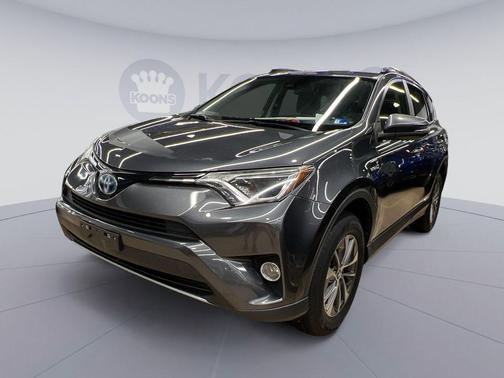 Magnetic Gray Metallic 2017 Toyota RAV4 Hybrid XLE