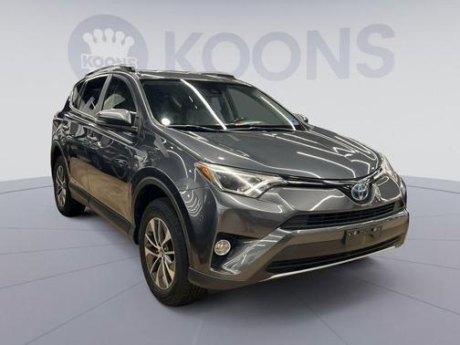 Magnetic Gray Metallic 2017 Toyota RAV4 Hybrid XLE
