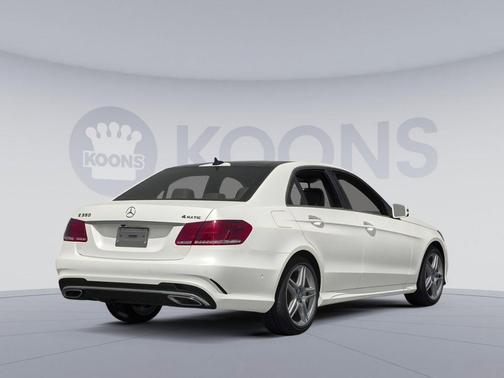 Diamond White 2014 Mercedes-Benz E-Class 4MATIC