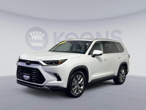 Wind Chill Pearl 2025 Toyota Grand Highlander XLE