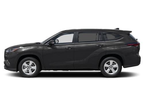 Midnight Black Metallic 2025 Toyota Highlander LE