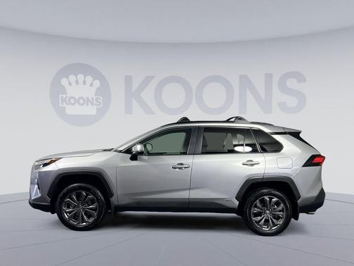 Silver Sky Metallic 2024 Toyota RAV4 Hybrid XLE Premium
