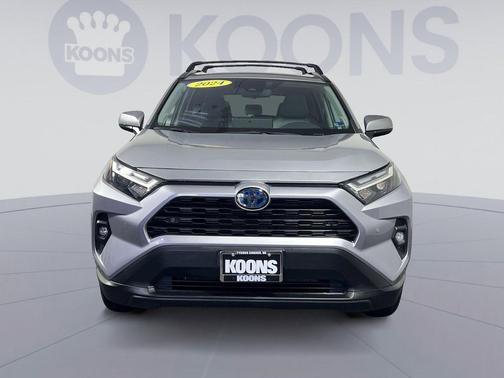 Silver Sky Metallic 2024 Toyota RAV4 Hybrid XLE Premium