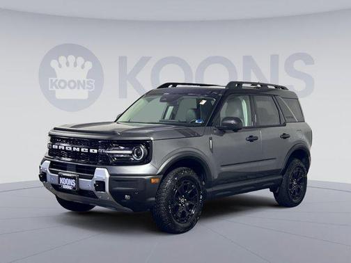 CARBONIZED GRAY METALLIC 2025 Ford Bronco Sport Badlands